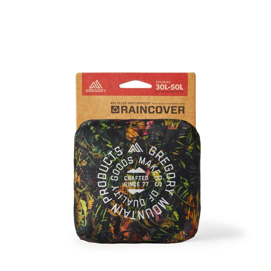 Raincover 30L-50L in the color Rain Forest. image number 2